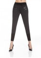 Elegante schwarze Damenhose ALEXA 200 DEN BasBleu
