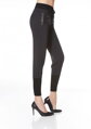 Elegante schwarze Damenhose ALEXA 200 DEN BasBleu