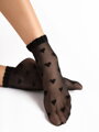 Socken mit Herzen G 1189 KOKORO 20 DEN Fiore