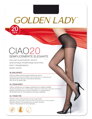 Klassische Strumpfhose mit Seideneffekt CIAO 20 DEN Golden Lady