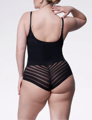 Netz Schlankheitsbodys 119 MESH BODY OPEN BUST Julimex