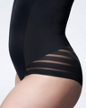 Netz Schlankheitsbodys 119 MESH BODY OPEN BUST Julimex