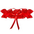 Strumpfband mit Schleife und kleiner Perle MONACO PW-03 Julimex