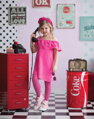 Gemusterte Kinderstrumpfhose BUBBLES 40 DEN Knittex