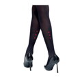 Strumpfhose mit Herzen GODDESS 3D 50 DEN Knittex