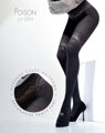 Strumpfhose mit geometrischem Muster POISON 50 DEN Knittex