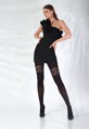 Gemusterte Strumpfhose mit Herzdetail TONIGHT 50 DEN Knittex