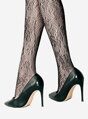 Netzstrumpfhose mit Rosen rete fantasia № 024 Lores