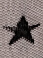 Schwarze Strumpfhose mit Sternen № 026 Lores
