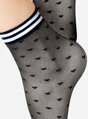 Bunte Socken mit Herzen GIOCO 20 DEN Lores