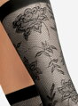 Netzsocken mit ausgefallenem Blumenmuster GIORGIA Lores