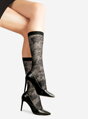 Netzsocken mit ausgefallenem Blumenmuster GIORGIA Lores