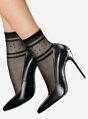 Dünne Socken mit Punkten und Streifen GRAZIA 20 DEN Lores