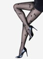 Feinstrumpfhose mit Bienenmuster HONEY 20 DEN Lores