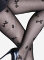 Feinstrumpfhose mit Bienenmuster HONEY 20 DEN Lores