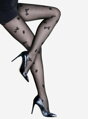 Feinstrumpfhose mit Bienenmuster HONEY 20 DEN Lores