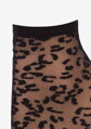 Schwarze Damensocken mit Tiermuster C23 Marilyn