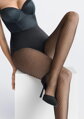Damen Netzstrumpfhose mit Punkten CHARLY C08 Marilyn