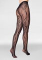 Feinstrumpfhose im Netzdesign mit Blumenmotiv CHARLY F08 Marilyn