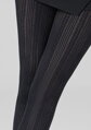 Feinstrumpfhose mit Jacquard-Muster, optisch verlängernd die Beine DIANA F01 Marilyn