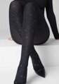 Feinstrumpfhose mit Nachtmotiv Sternen & Monden EMMY F11 Marilyn