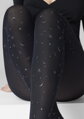 Feinstrumpfhose mit Nachtmotiv Sternen & Monden EMMY F11 Marilyn
