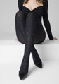 Feinstrumpfhose mit Nachtmotiv Sternen & Monden EMMY F11 Marilyn