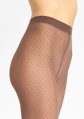 Schwarze Strumpfhose mit Netzmuster GRACE D10 40 DEN Marilyn