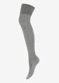 Damen-Overknee-Socken aus Baumwolle mit Rippmuster ZAZU COTTON A40 Marilyn