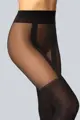 Matte schwarze Strumpfhose CHLOE 30/50 DEN Mona