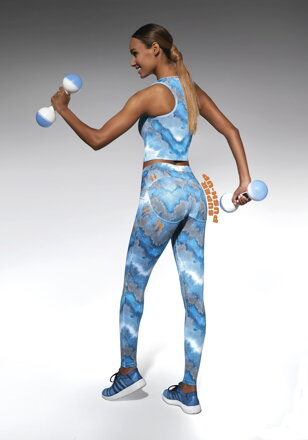 Sportleggings ENERGY 200 DEN BasBleu