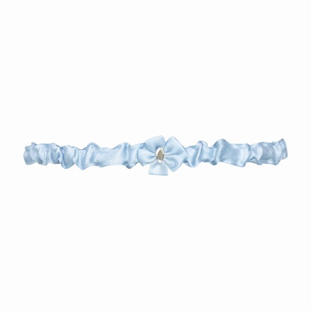 Blaues Strumpfband für die Hochzeit SANTORINI PW-111 Julimex