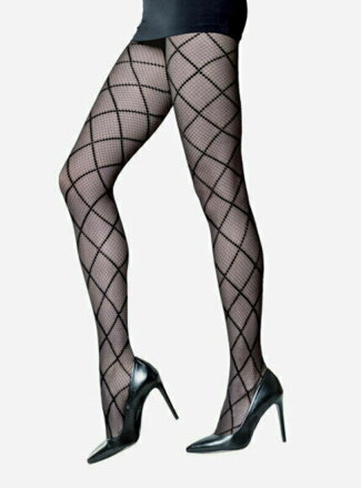 Strumpfhose mit geometrischem Muster MODERNA 20 DEN Lores
