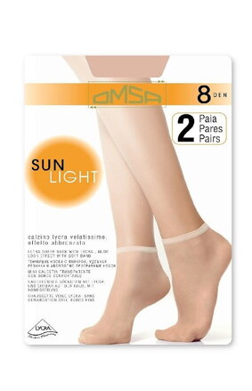 Dünne Socken SUN LIGHT 8 DEN Omsa