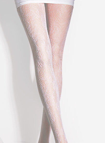 Netzstrumpfhose mit Rosen rete fantasia № 024 Lores