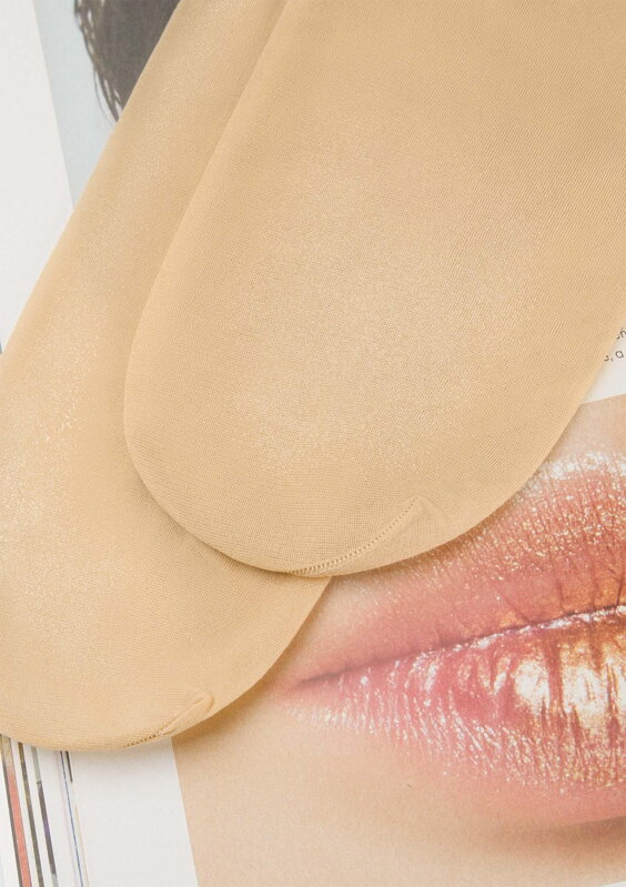 Ausgefallene Damenstrumpfhose mit Hochglanz SHINE 30 DEN Marilyn